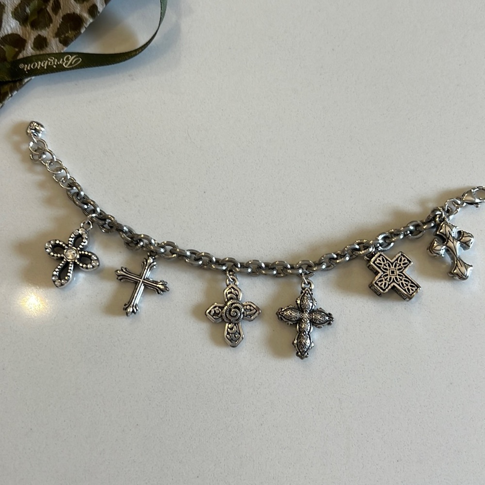 Brighton cross charm bracelet
